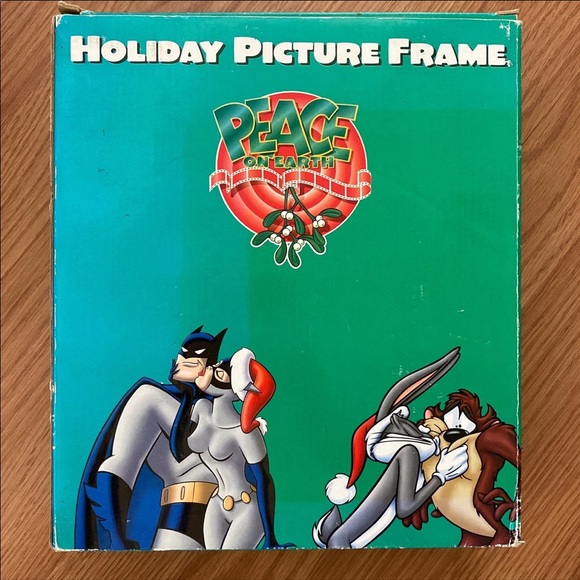 ❤️ Looney Tunes Christmas Holiday Picture Frame New - Picture 2 of 4